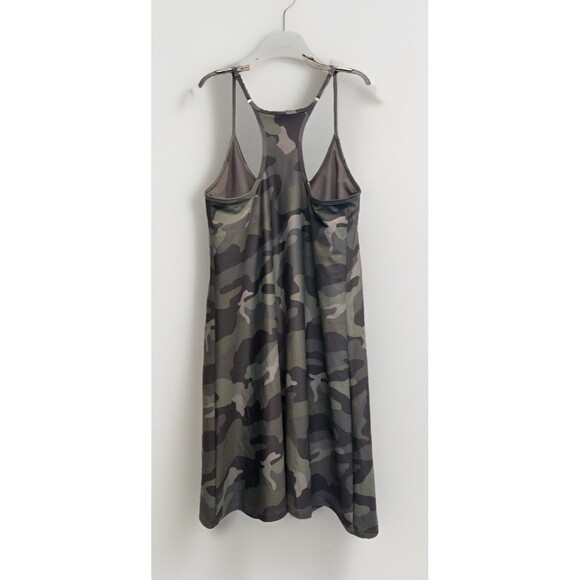 Old Navy Power Soft Performance Racer Back Mini Dress Camo Sz L - Picture 6 of 7